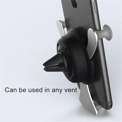 Generic Car Air Vent Phone Mount, Upgrade Military Gravity Car Phone Holder with Clip - image 4