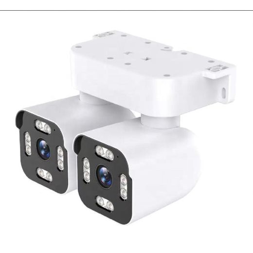 Generic Dual Lens WiFi CCTV Camera – 8MP HD Wireless Security Camera – PTZ Outdoor Surveillance Camera – 355° Pan 90° Tilt – AI Motion Detection – Color Night Vision – Two-Way Audio – Remote Viewing – IP66 Waterproof