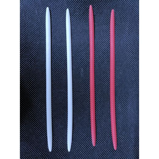 Generic 2-Piece Car Bumper Protection Strip – 40cm Anti-Scratch Rubber Guard Set - image 2