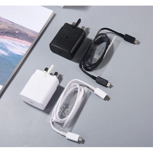 Samsung 45W Super Fast C To C Charger For Galaxy S20,S20 Plus, S20 Ultra, S21, S21 Plus, S21 Ultra, S22, S22 Plus, S22 Ultra, S23, S23 Plus, S23 Ultra, S24, S24 Plus, S24 Ultra, Note 10 Plus, Tab S8 - image 2