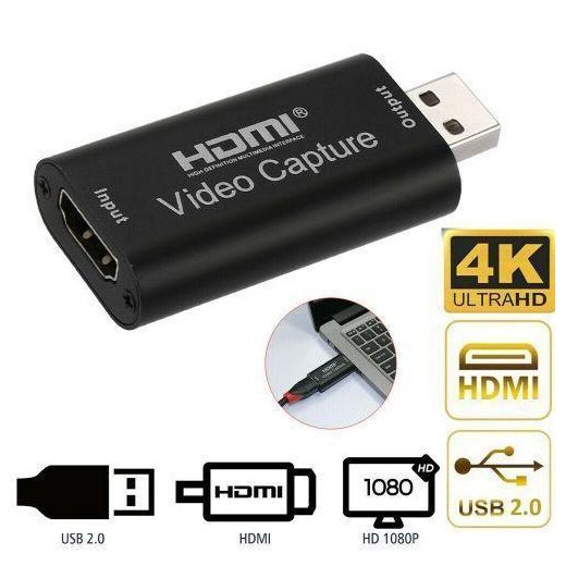 Generic 4K Video Capture Live Broadcast and Streaming Video Capture Card 1080P HD