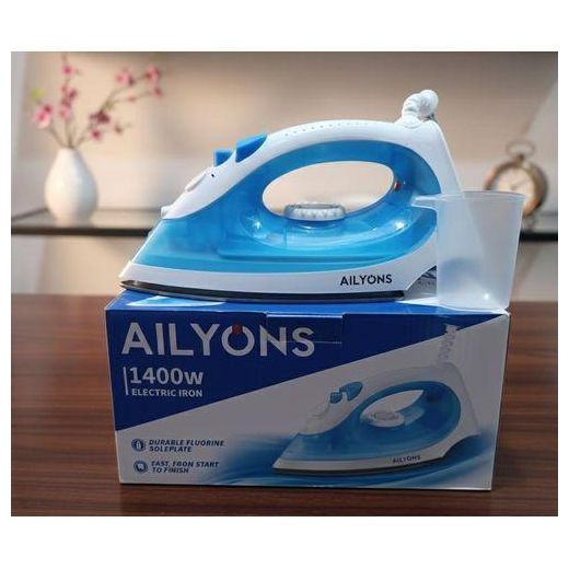 AILYONS Steam Iron Box – Fast Heating Adjustable Temperature Iron