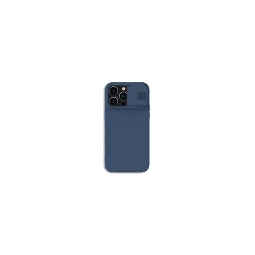 Nilkin IPhone 15 CamShield Camera Close & Open Case Protect Blue Color