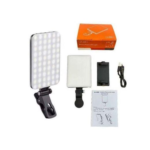Generic VL-60BL LED Video Light – Rechargeable Clip-On Camera Light with Adjustable Brightness - image 2