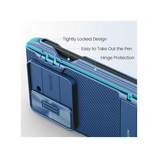 Nilkin for Samsung Galaxy Z Fold 5 Protective Cover Case with Sliding Camera Shield and Premium Shock Absorption for Samsung Galaxy Z Fold 5