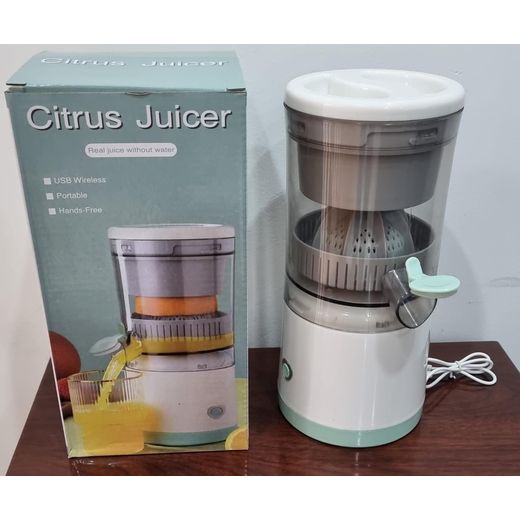 Portable USB Wireless Electric Citrus Juicer Squeezer