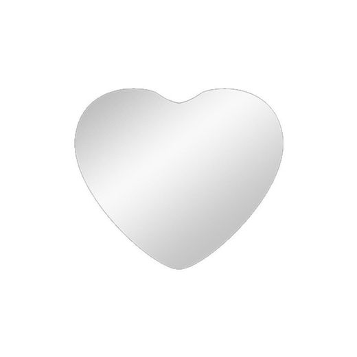 General Heart Shaped Car Blind Spot Mirror 360 Degree Rotation Wide Angle Rear View Auxiliary Mirror 2 pcs - image 2