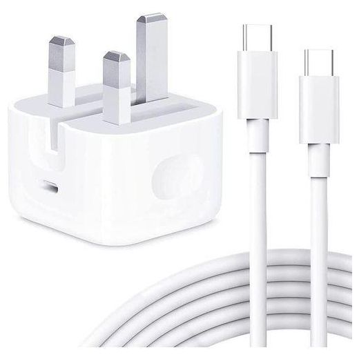 Apple iPhone 16 Pro Charger, 35W USB C Charger with USB-C to C Fast Charing/Data Cable (1m)