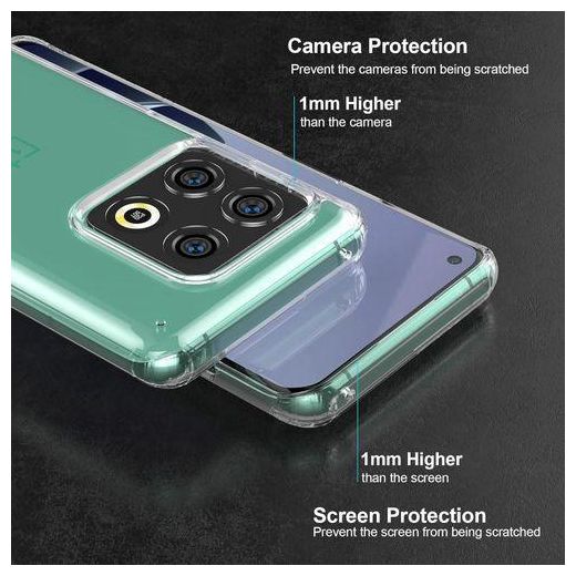 Generic Clear TPU Cover Case Shock absorbing case for OnePlus 10 Pro - image 2