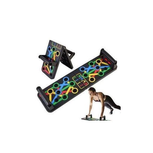 Generic Fitness Foldable Power Press Push up Board Push up Bar for Home Training Exercise - image 2