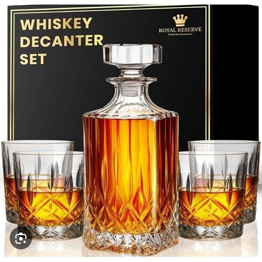 Generic Euphoria European Style Crystal Clear Glass Decanter Storage Container for Liquor, Whisky, Vodka, Scotch, Wine, Rum, Brandy, Champagne, Tequila, Beer, Milk, Juice with Lid. - image 3