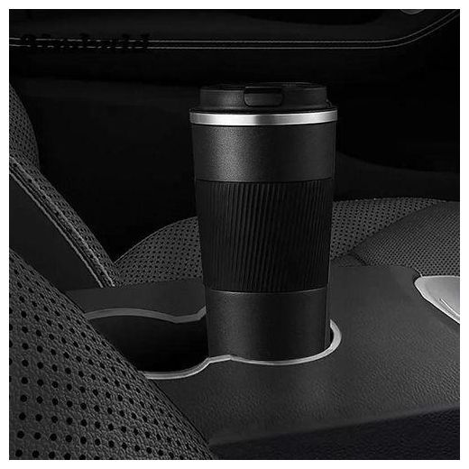 Generic 510ml Stainless Steel Vacuum Insulated Coffee Travel Mug for Ice Drink & Hot Beverage, Double Wall Travel Tumbler Cups with Spill Proof Lid Thermo Cup - image 2
