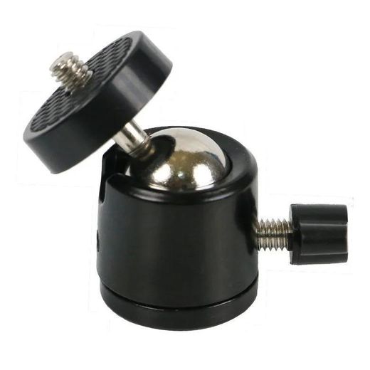 Generic Mini Tripod Ball Head 360 Degree Rotation 1/4 Inch Screw Mount Adapter For DSLR Camera Ring Light