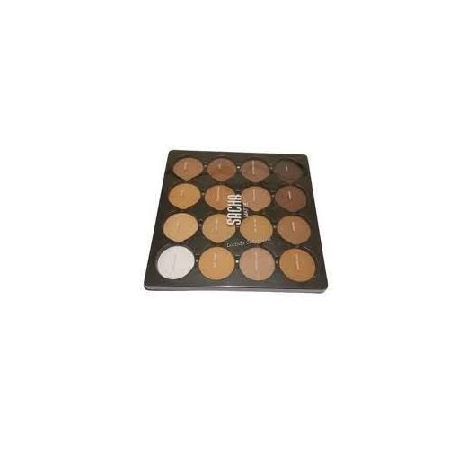 Sacha Setting Powder Contour Highlight Palette - Finely Milled Control Shine Skin Like Finish