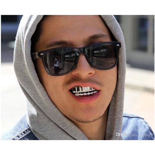 Removable Solid Sterling Silver Plated Custom Fit Handmade Perm Cut Design Real Grill Grillz