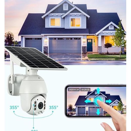 Generic 4G Outdoor Solar Wireless UBOX PTZ CCTV Security Camera - image 4