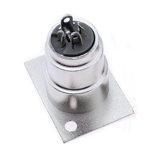 Bnk XLR 3Pin Female Jack Socket Audio Speaker Panel Mount Connector Adapter for Microphone,2 pieces - image 2