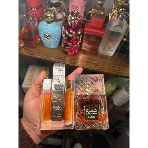Lattafa 2 in 1 Spice Bomb !!! Angham + Khamrah Premium Arabian Layering Combo