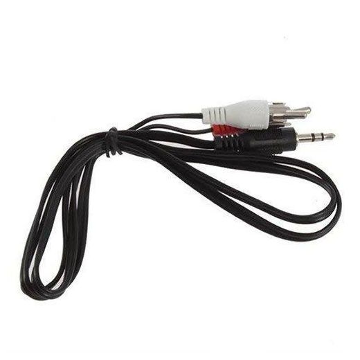 Generic 1 to 2 3.5mm Male Stereo Auxiliary Audio Jack - RCA Cable
