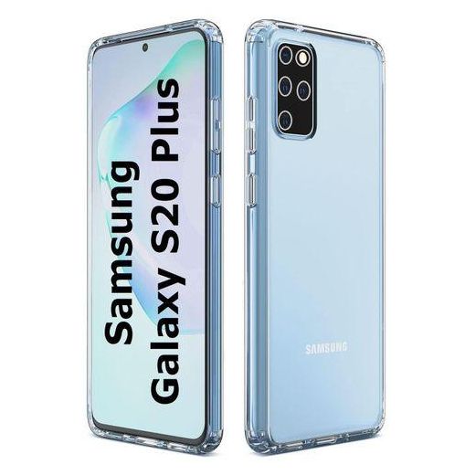 Generic Transparent Back Cover Clear Thin Case For Samsung Galaxy S20 Plus(+)-Clear Case