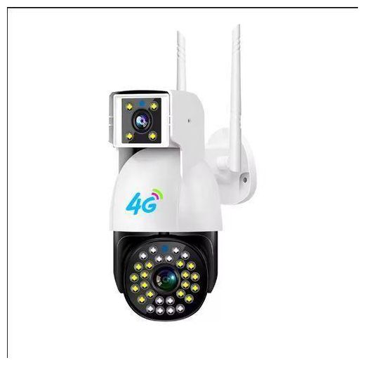 Generic SIM CARD ELECTRIC CAMERA V380 Pro Dual Lens 4K 4MP Dual Light 4G LTE SIM CARD Wireless Ip Camera 2 In 1 Bullet And PTZ Camera