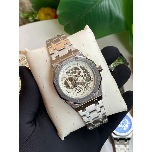 Ap Prestige Collection Automatic Gents Watch – Luxury Stainless Steel Timepiece