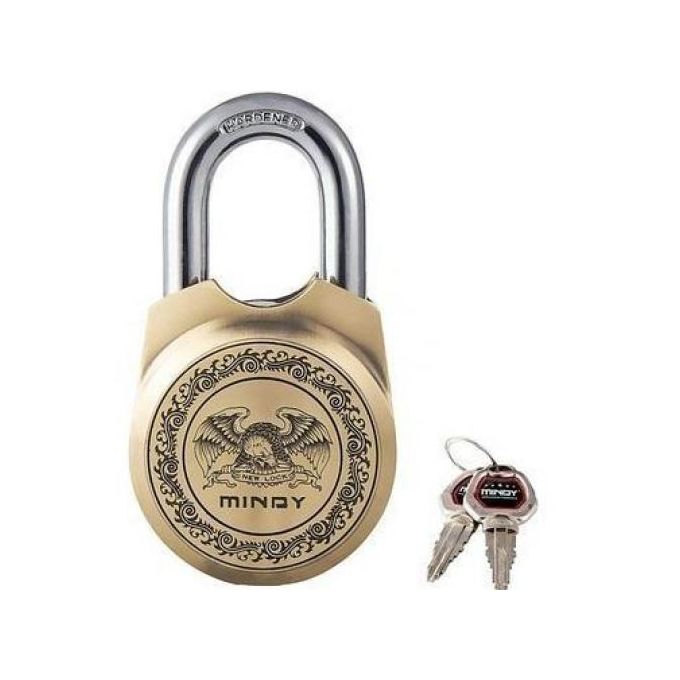 product_image_name-Mindy-Lock With 4 Keys Indoor And Outdoor Zinc Alloy Big Padlock-1