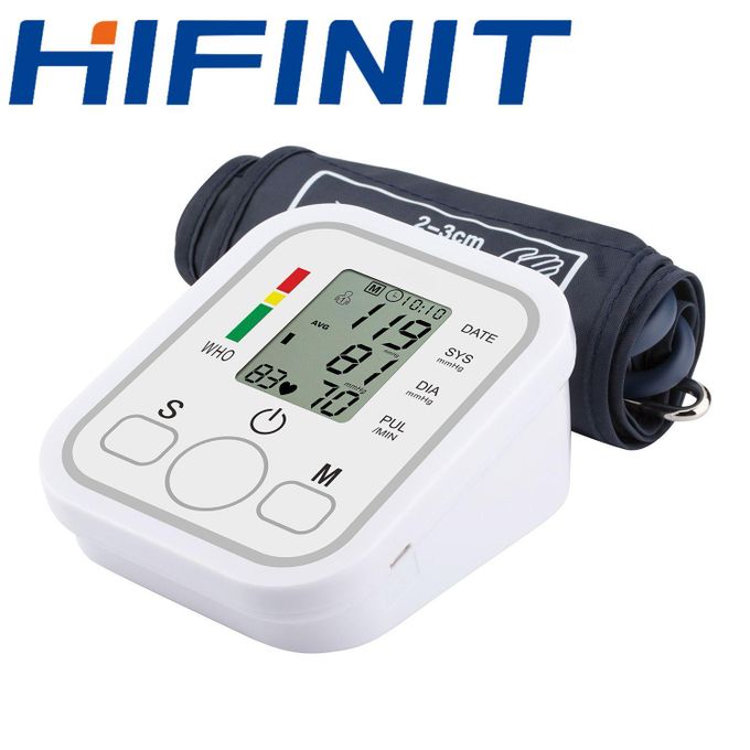 Hifinit Electronic Digital Arm Heartbeat Pulse Meter Blood