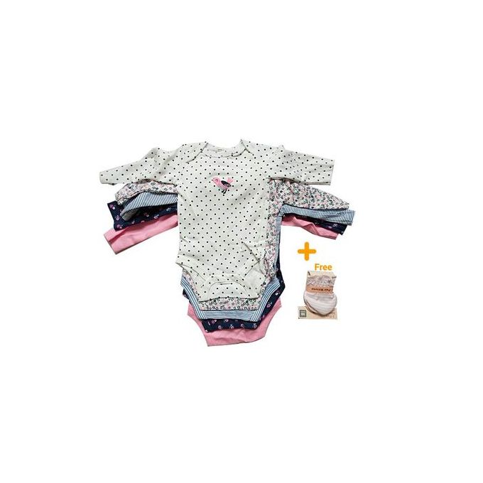 baby bodysuit with mittens