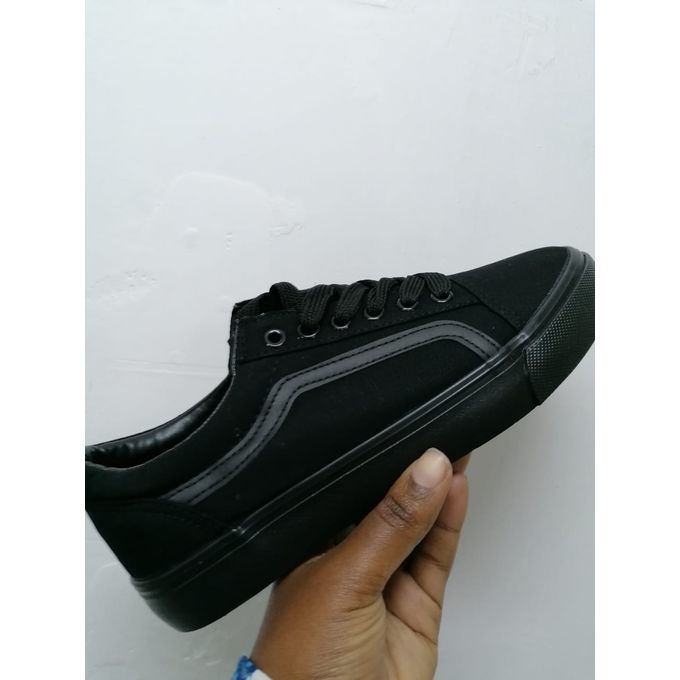 black shoes rubber