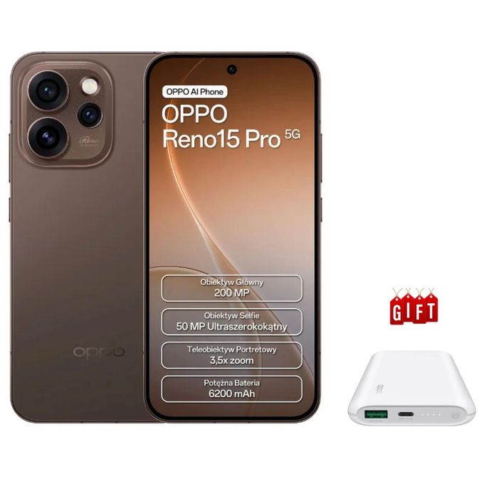 Oppo Reno 15 Pro 5G, 512GB 12GB RAM, Camera 200MP, Battery