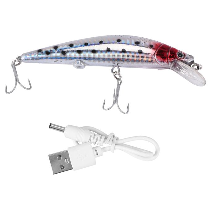 Generic USB Rechargeable LED Twitching Fish Lure Electric Bait @ Best Price  Online