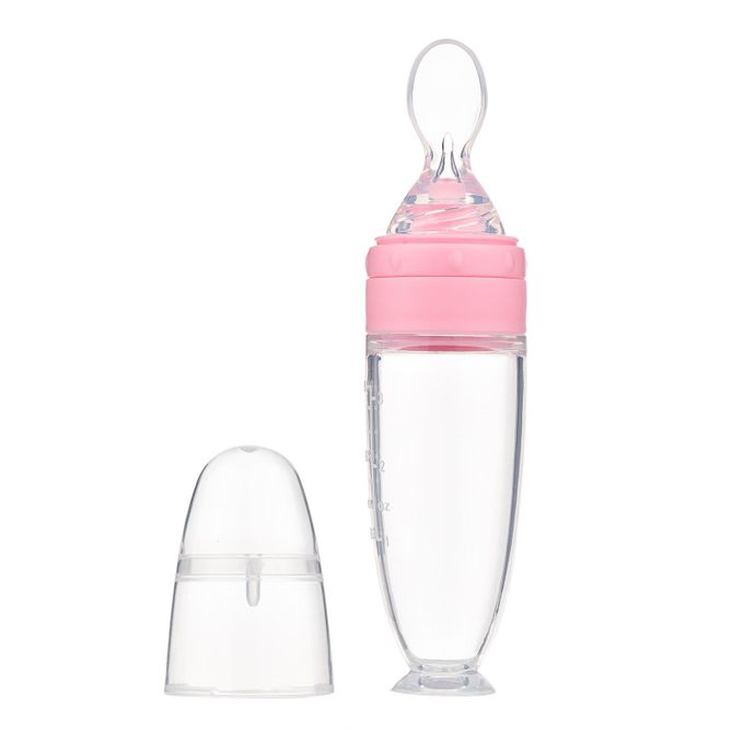 Bottle Spoon Baby Food Dispensing Feeding
