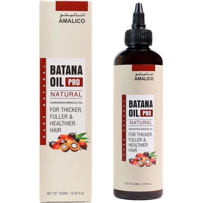 AMALICO Batana Hair Oil – Natural Hair Growth, Strengthening & Shine Treatment for Dry & Damaged Hair