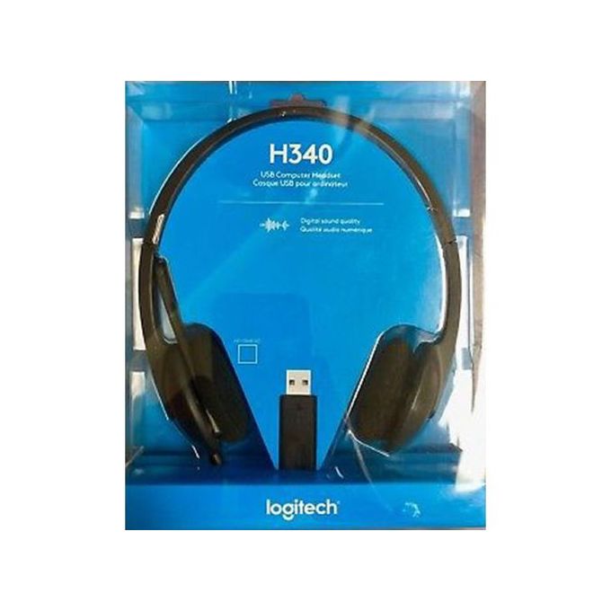 logitech h340 usb headset with mic