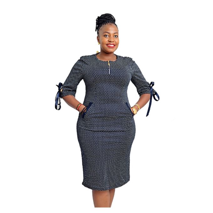 Fashion Midi Length Straight Turkey Dress @ Best Price Online | Jumia Kenya