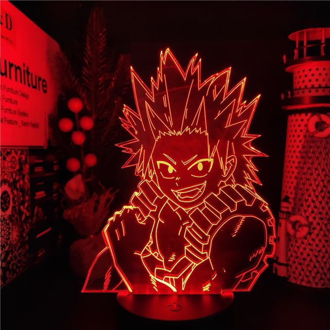 Black Butler Kuroshitsuji Sebastian Michaelis Colour Changing LED Anime  Night Light Lamp  3499  The Mad Shop