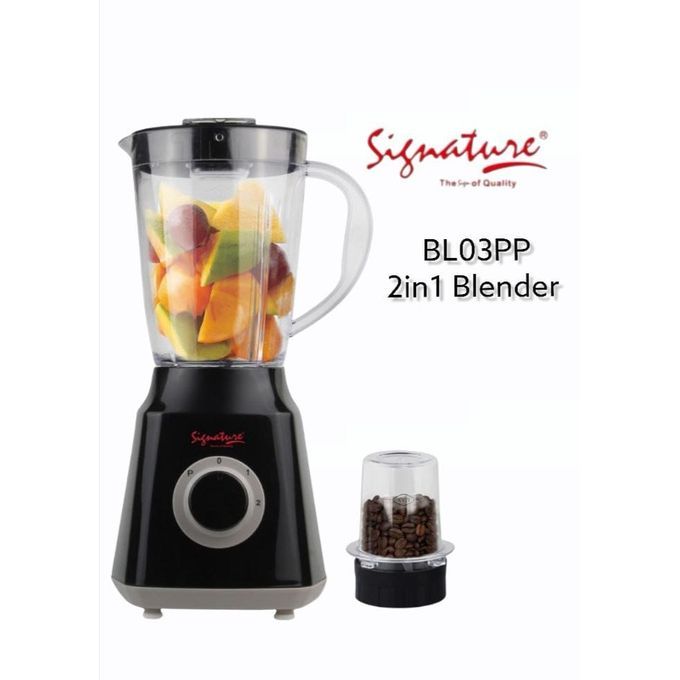 product_image_name-Signature-Multifunction 2 In1 Blender Grinder Mincer- Baby Food, Seeds-1