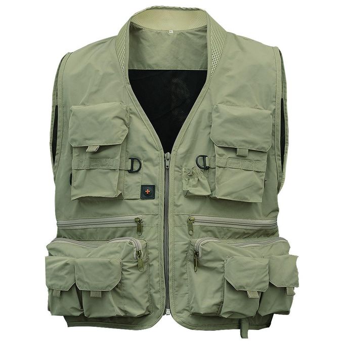 Generic Men's Casual Outdoor Detachable Multifunctional Fishing Vest Travel  Pography @ Best Price Online