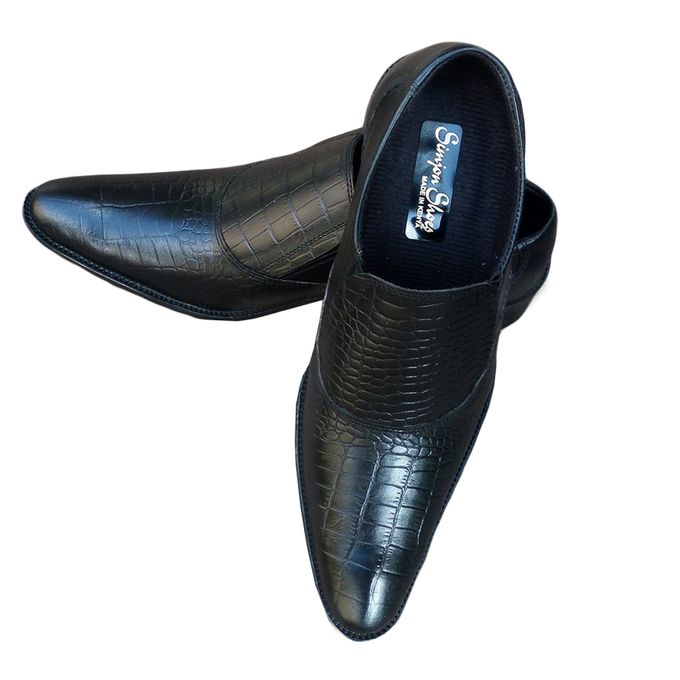 mens pointed slip on shoes