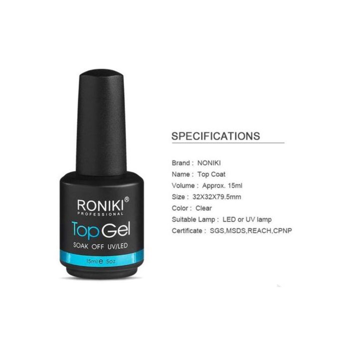 sagging renæssance mikro Roniki Professional Top Gel High Gloss No Wipe Nail Gel @ Best Price Online  | Jumia Kenya