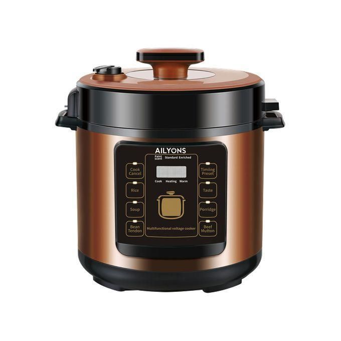 AILYONS LS-A4-6L Deluxe 6L Multi-Functional Electric Pressure Cooker ...