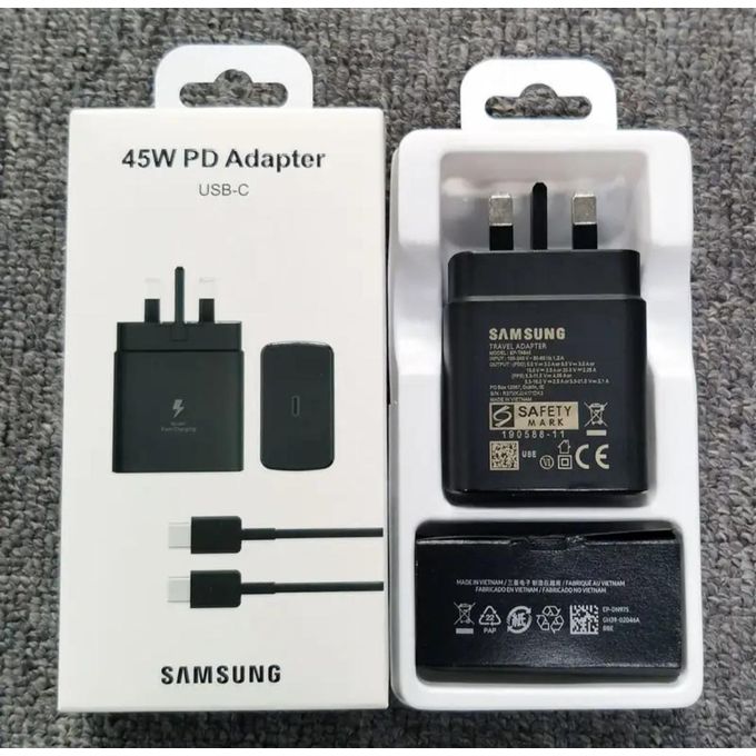 charger cable charger samsung note 10 plus 45w