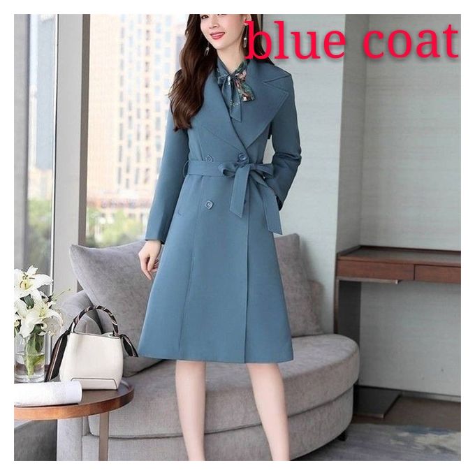 Fashion Spring Autumn Trench Coat Slim OL Ladies Trench Coat Women Dress  Women @ Best Price Online