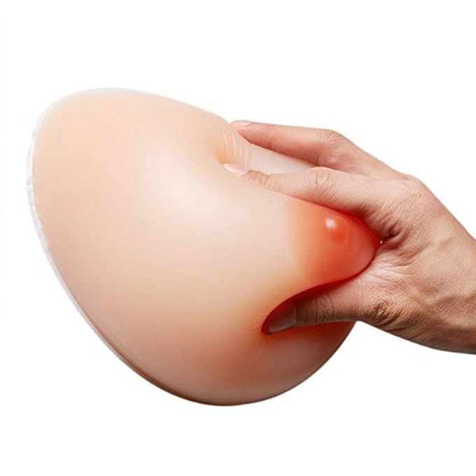 One Pair AA Cup Silicone Breast Form Fake Boobs For Mastectomy Prosthesis  Crossdresser Transgender Cosplay