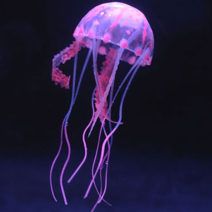 Floating Fake Jelly Fishes for Aquarium Decoration Marine Tropical