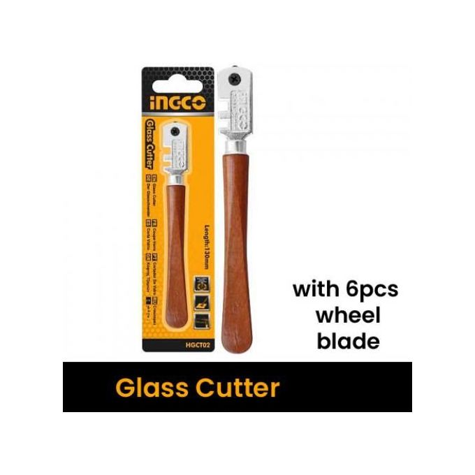 BUY Homdum glass cutter pen + 6pc Inter-changeable blade wheel INGCO