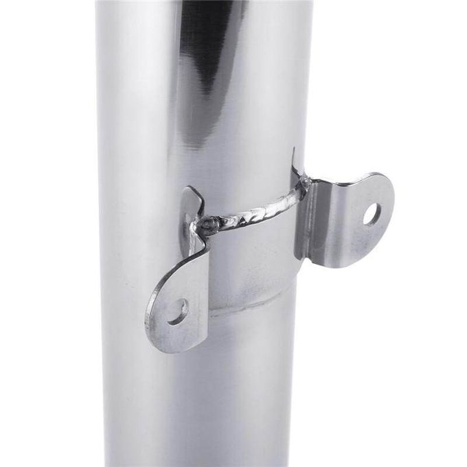 Generic Stainless Steel Boat Rod Holder 10 Pole Side Mount For