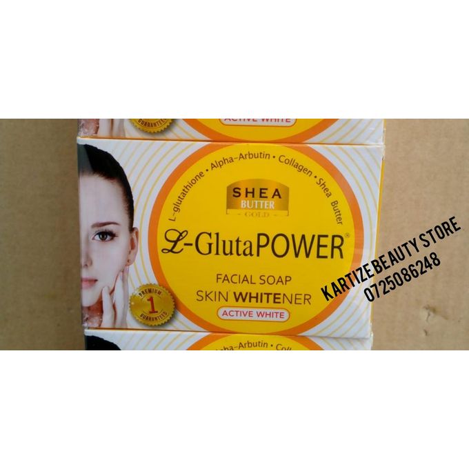 Extra Extra Shea Butter Gold L-Gluta Facial Soap
