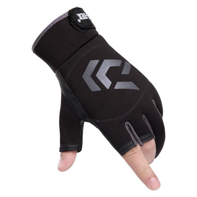 Generic Outdoor Gloves Fishing Gloves Men's Non-Slip Driving Gloves Half  Finger Fishing Breathable Long Sleeve Women's Sun Protection Gloves Cycling  @ Best Price Online